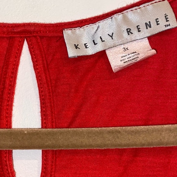 Red Kelly Reneé tank top - Picture 3 of 4